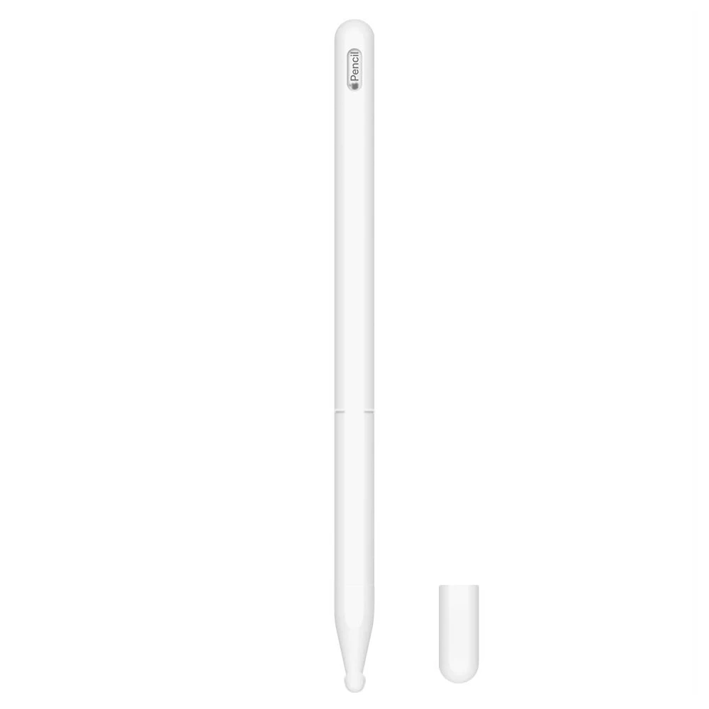 Белый Чехол для Apple Pencil 2-го поколения для Apple Pencil 2 держатель Премиум силиконовый чехол для iPad Pro 12,9 11 дюймов ручка - Цвета: Белый