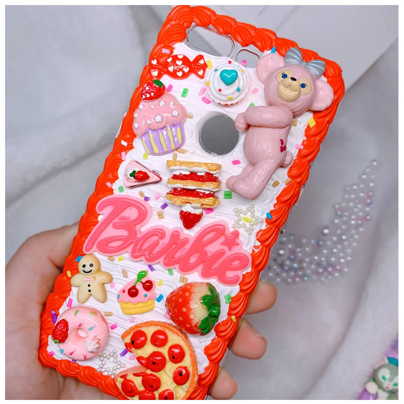 3D DIY чехол для Samsung Note 10 Galaxy s10plus s6/s7/s8/9 + телефона ручной работы кремовый корпус 8/9