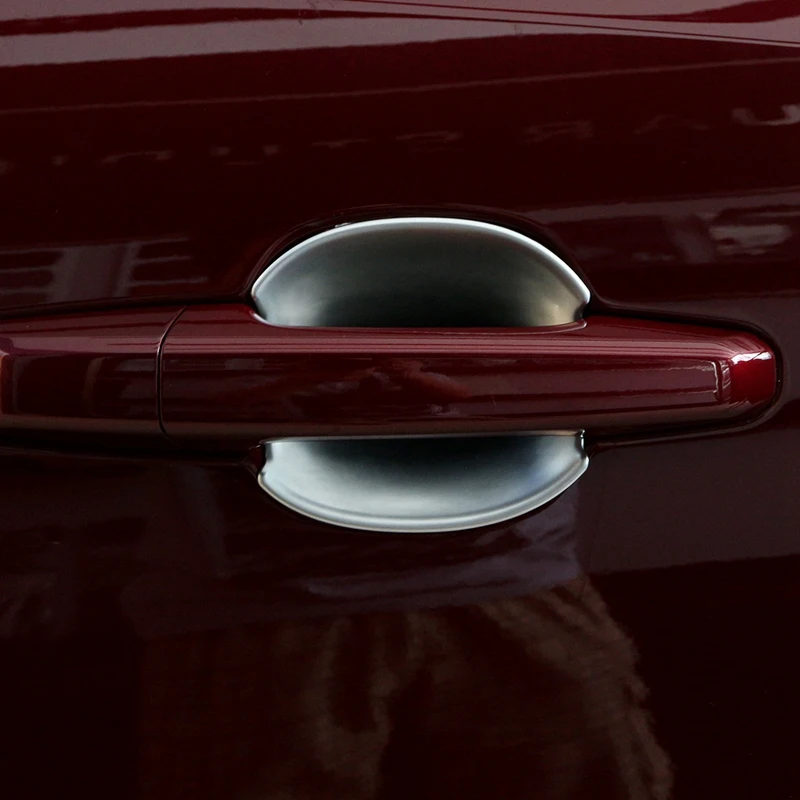 

for Jaguar XE XF 2017-2019 ABS Car Door Handle Bowl Cup Cover Trim Frame Sticker Styling Exterior Accessories