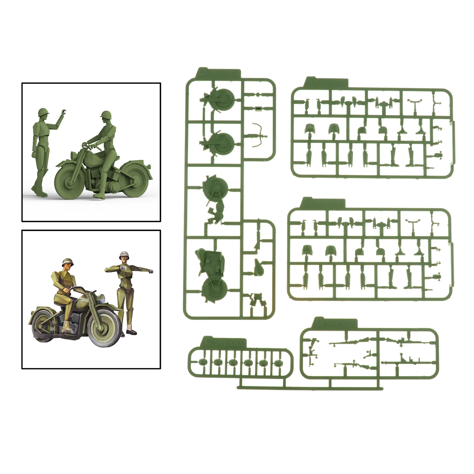 

Миниатюрное украшение для мотоцикла 1/35
