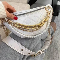 luxury belt bag ladies new trend fashion messenger shoulder rhombic chain female bag