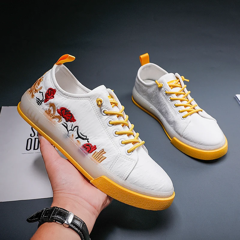 Модная спортивная мужская обувь тканевая Мужская с зонтиком модная Всесезонная