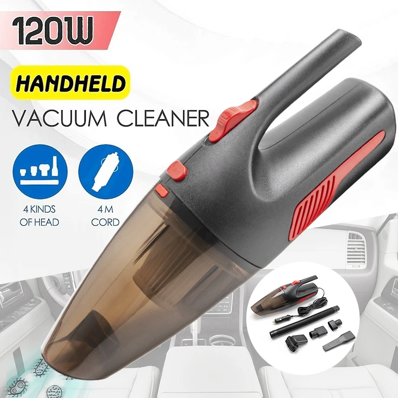 

5000Pa Wireless Car Vacuum Cleaner Cordless Handheld Auto Vacuum Home Car Dual Use Mini Vacuum Cleaner With Built-in Battrery