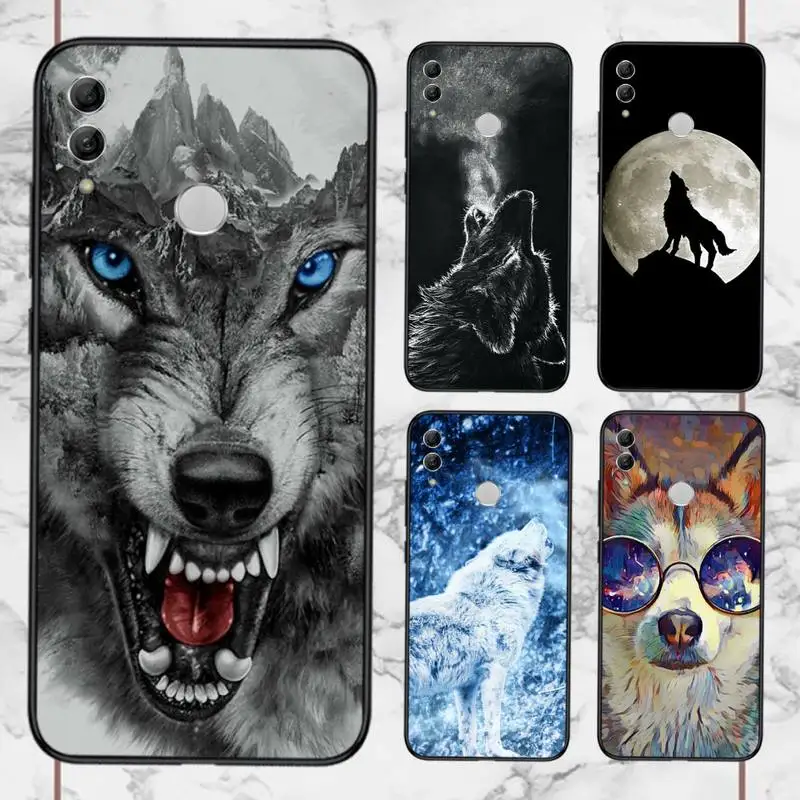 

wolf horror animal Phone Case For Huawei honor Mate 10 20 30 40 i 9 8 pro x Lite P smart 2019 nova 5t