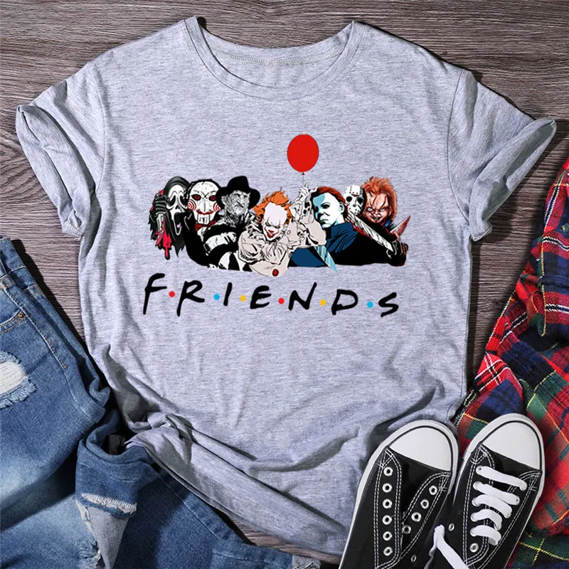

T Shirt For Women Oversize Anime Gnomies Aesthetic T-Shirts Ladies Kawaii Shirts Vintage Christmas Clothes Love Print Cute Tops