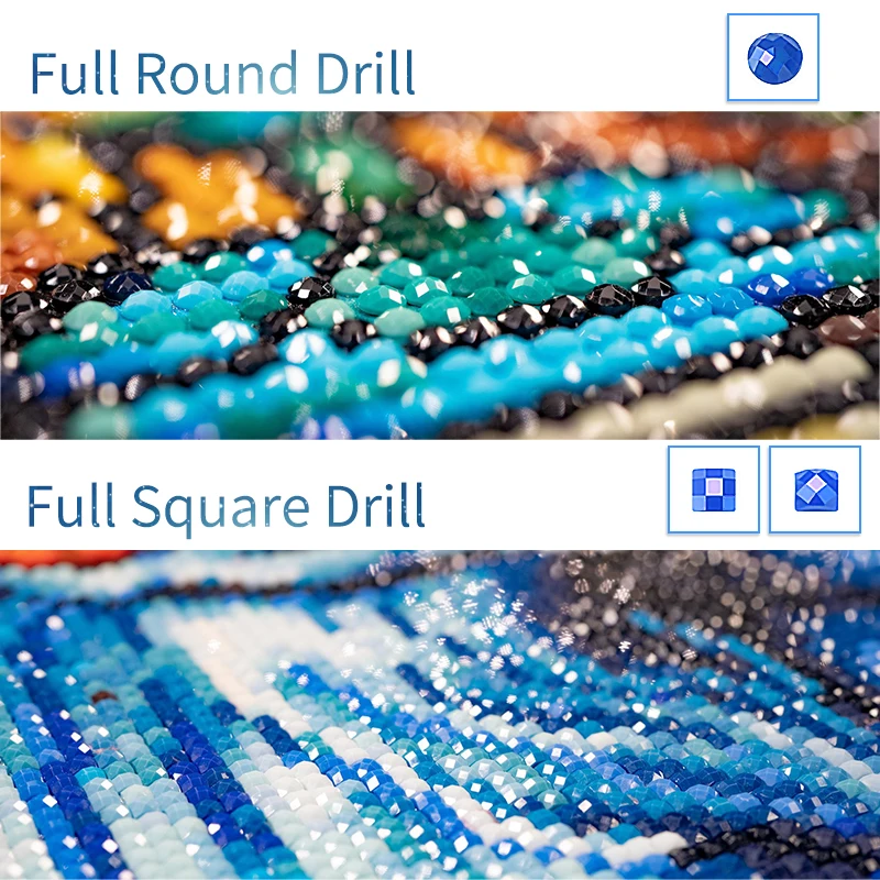 5D DIY Diamond painting embroidery full Rhinestone home decor Square or Round Decorative diamond mosaic Child Gift | Дом и сад