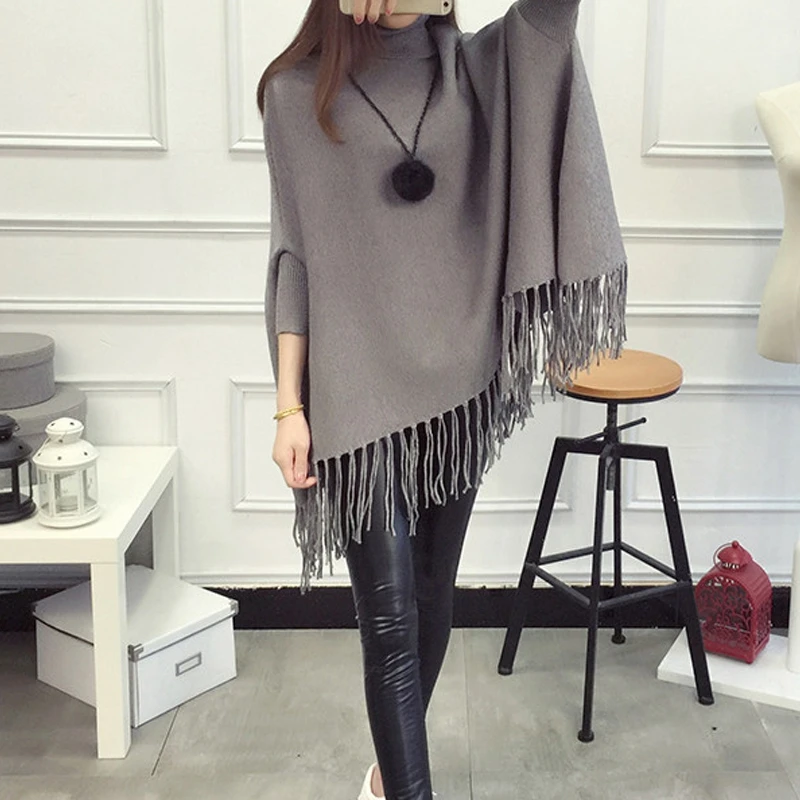 RICININA кашемировый женский свитер Pull Femme Hiver водолазка однотонный болеро свитера