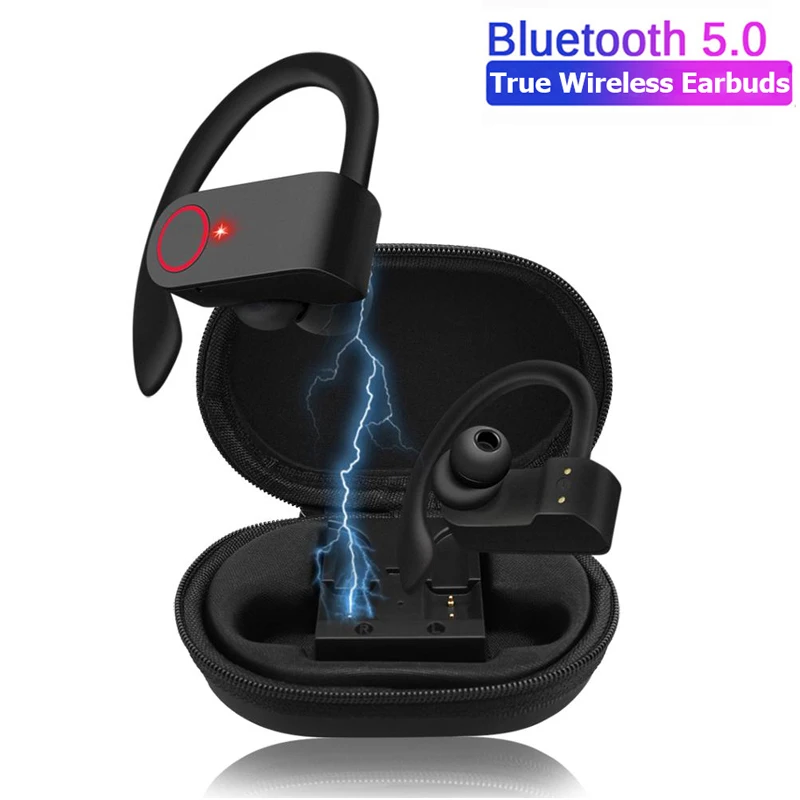 A9 TWS Bluetooth 5 0 наушники с шумоподавлением водонепроницаемые спортивные