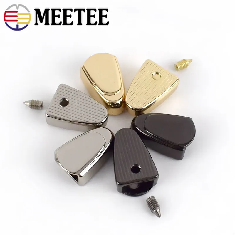 10/20pcs 9mm Metal Zipper Tail Clip Buckle DIY Bag Handbags Luggage Decoration Handmade Hardware Accessories BD514|Пряжки и крючки| |