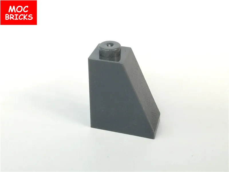 10 шт./лот MOC кирпичи инвертированные склоны и DIY образовательные строительные