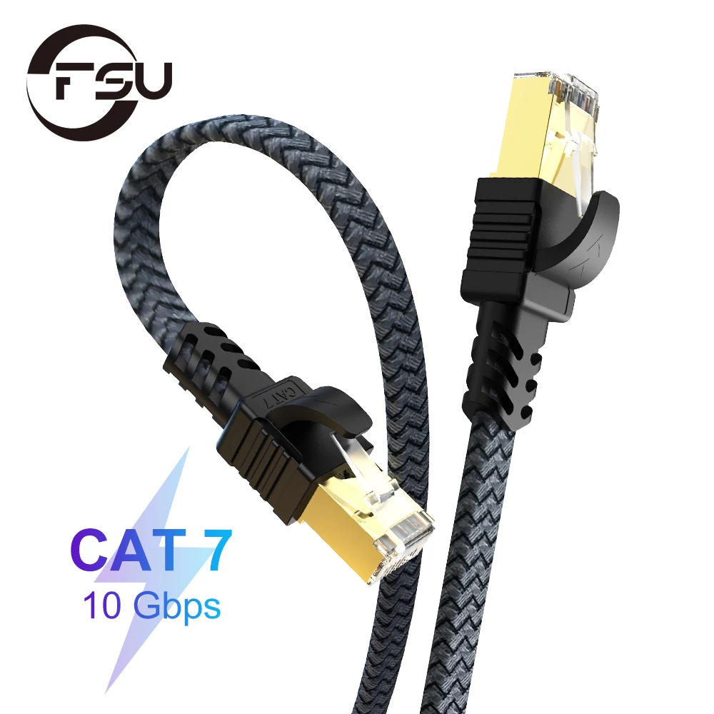 Cable Ethernet para ordenador portátil, Cable Lan Cat7 UTP CAT 7 de...