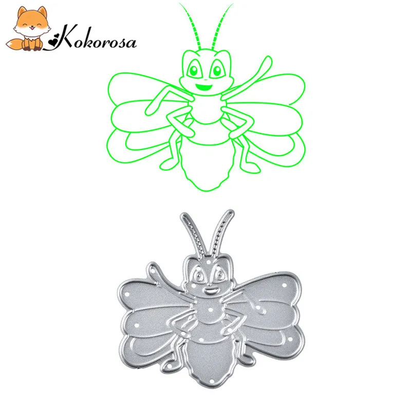 50 Kokorosa Вырубные штампы металлические вырубки рамка с надписью Bee Balloon Letter Box Die Скрапбукинг альбом тиснение трафарет Декор штампы - Цвет: 50