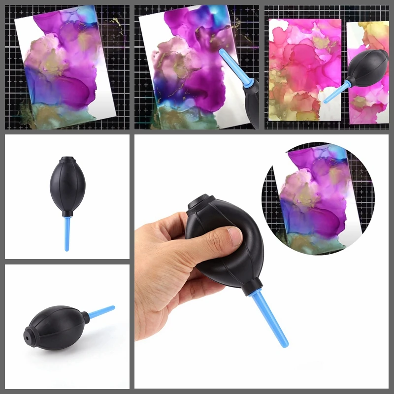 

Rubber Air Blower Use Air Alcohol To Clean The Gaps of The Keyboard Diy Paint Dispersion Ink Painting and Dyeing Cards New Tool