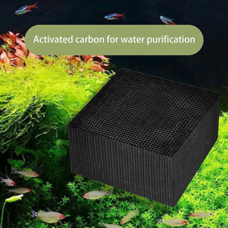 Фильтр для воды с активированным углем экологичный очиститель в аквариуме