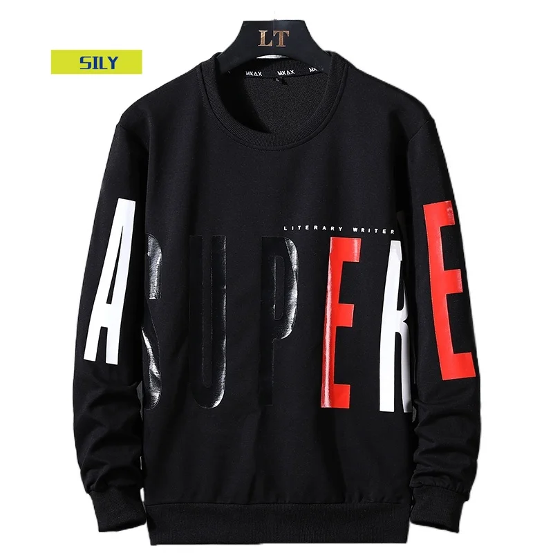 

Plus Size 8xl 9XL Mens Hoodies Big Letter Hoodie Men Aesthetic Clothes Spring Autumn Street Wear Sweatshirts Men Pullover Male