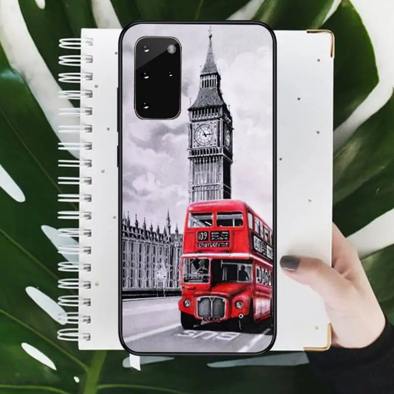 

Flag United Kingdom London Phone Case For Samsung galaxy S 9 10 20 A 10 21 30 31 40 50 51 71 s note 20 j 4 2018 plus