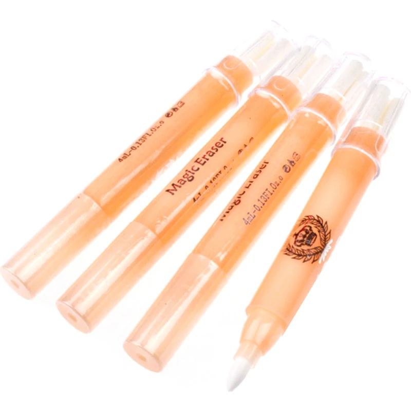 3Pcs Tattooing Eyebrow Skin Marker Pen With Measure Paper Ruler + Magic Eraser Remover Brush Permanent Makeup Tattoo Tools | Красота и