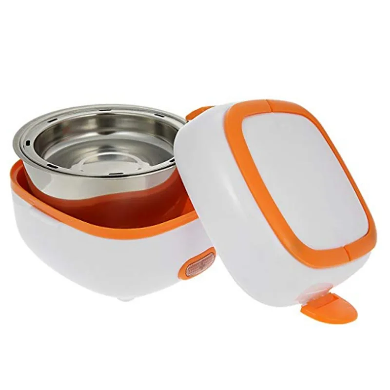 Multifunctional Electric Lunch Box Mini Rice Cooker Portable Food Heating Steamer Heat Preservation Thermostat Box(EU Plug | Дом и сад
