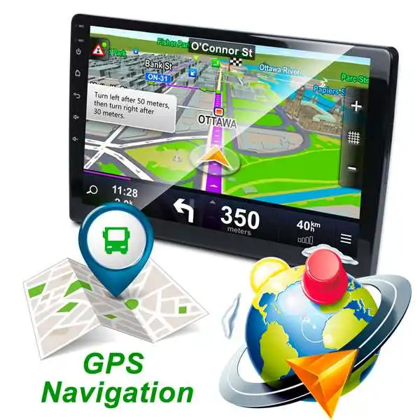 2 Din 9 дюймов Android 8 0 Универсальное автомобильное радио двойной Стерео Gps навигация