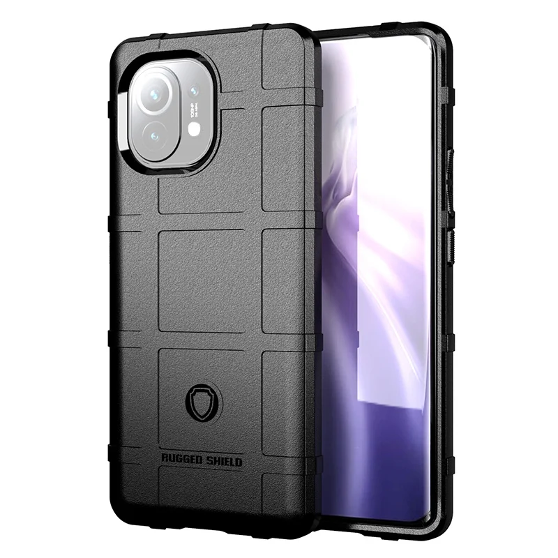 

Wholesale 10 piece/lot For Xiaomi mi 11 Case Rugged Armor Shockproof Cover For Xiaomi 11 Soft Silicon Button Protection