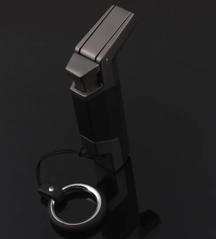 Пистолет распылитфонарь струйная зажигалка металлическая турбо ветрозащитная