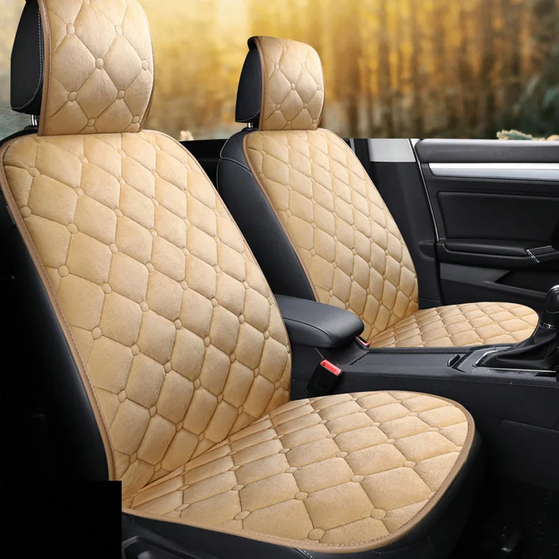 Флокирующая ткань не двигающиеся подушки на сиденья автомобиля Нескользящие