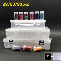 386080 pcs bottles diamond painting tools accessories storage box beads container diamond embroidery stone mosaic convenience