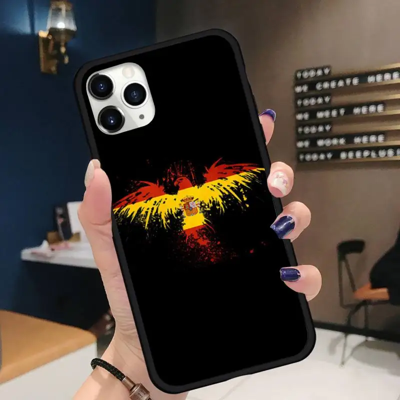 

Spain Coat of Arms Flag Phone Case for iPhone 11 12 mini pro XS MAX 8 7 6 6S Plus X 5S SE 2020 XR