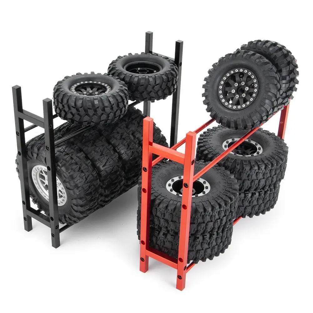

1/10 /Climbing Car Model Car Room General Simulation Scene Tire Rack Wheel Display Rack RC Toy Accessories