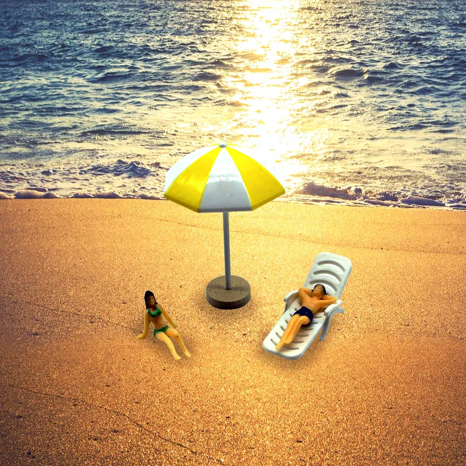 

100pcs Diorama Swimming People Model Miniature Figures 1:150-1:50 Beach Scenery Layout Different Poses Landscape