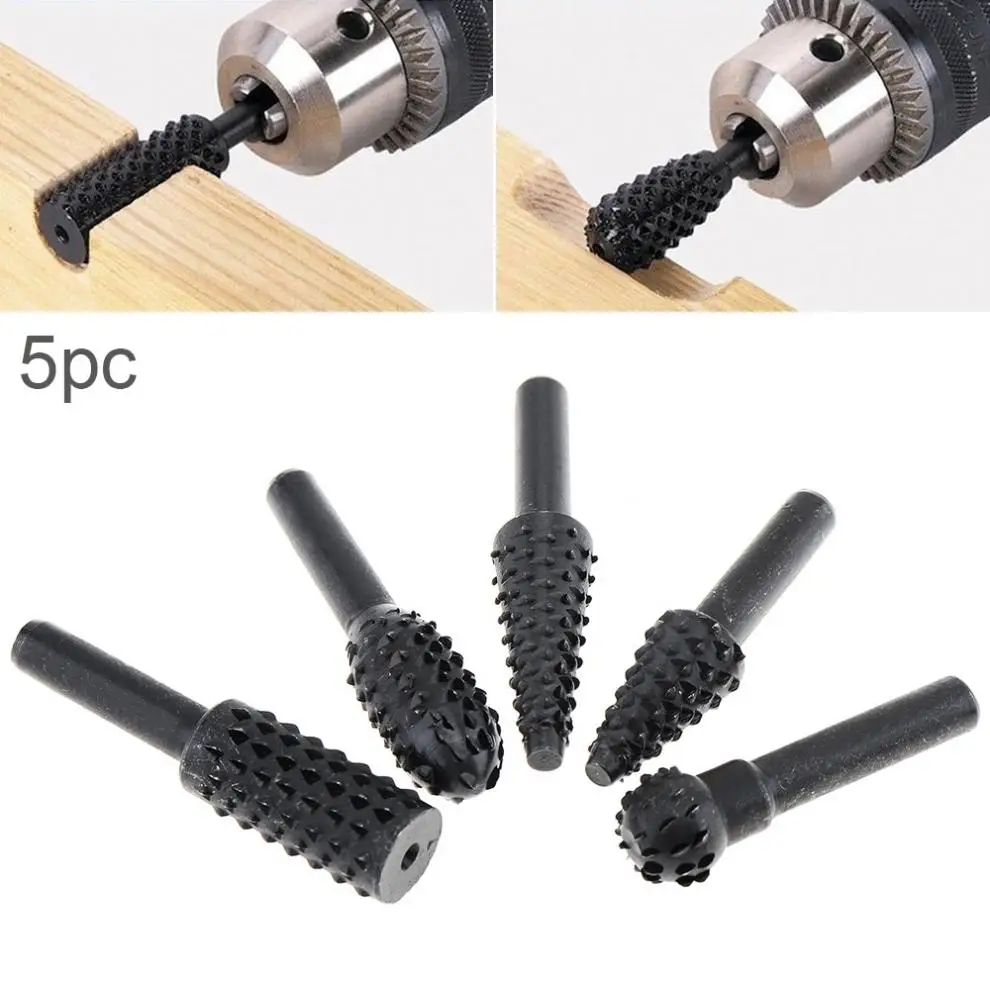 5 шт./лот сделай сам столярные металлические волчьи зубные палочки рашпили