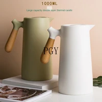 insulation kettle coffee pot vacuum glass liner household essential 1l multi color hot water bottle gift kettle