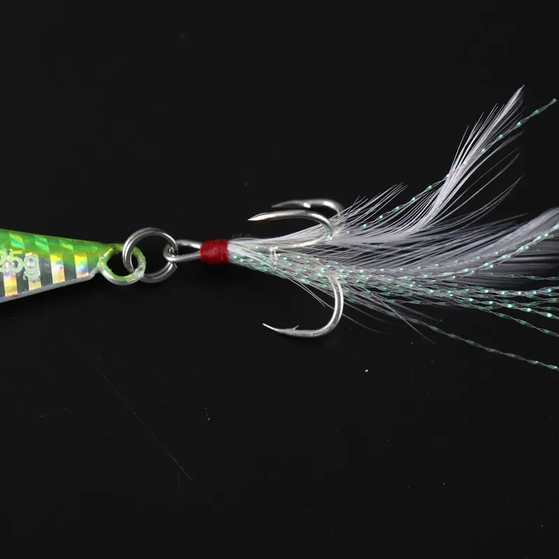 Искусственная металлическая приманка 1 шт. 20 г 6 см рыболовная ложка для