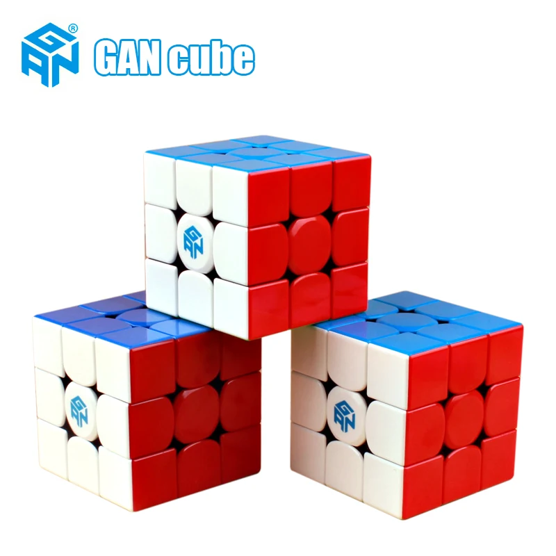 GAN356 X 3x3x3 magic magnetic speed gan cube professional gans puzzle gan354 M magnets 3x3 356 RS | Игрушки и хобби