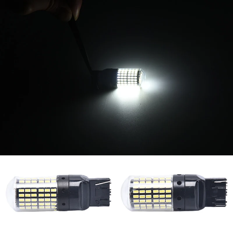 

1PC T20 LED Reverse Light 7440 1156 3014 Electroplate 144smd Bulbs Turn Signal