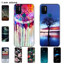 I am alone Phone Case For UMI Umidigi A5 Pro A7 A7 Pro F1 F1 Play F2 Bags Fashion Color Cartoon Printed Paint Mobile
