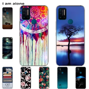 i am alone phone case for umi umidigi a5 pro a7 a7 pro f1 f1 play f2 bags fashion color cartoon printed paint mobile free global shipping