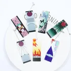 2021 новые акриловые серьги в виде комиксов, рассекающие демонов киметасу No Yaiba, длинные висячие серьги, ювелирные изделия, милый подарок для любителей мультфильмов, декор для косплея