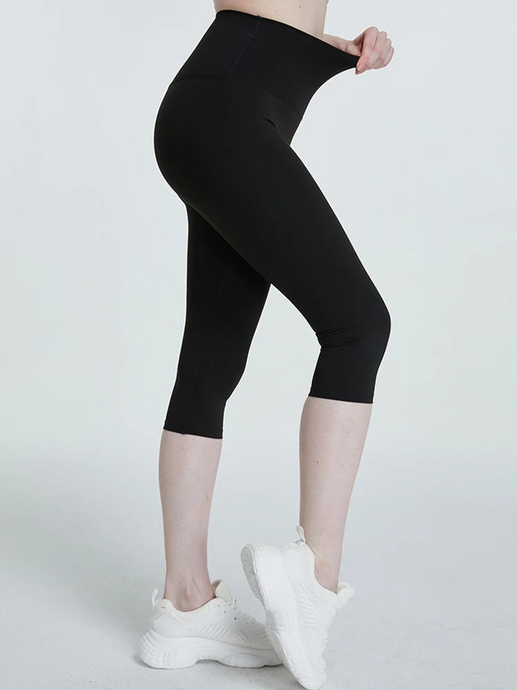 

Fitness Short Leggings 3/4 Women Capris Pants High Waist Push Up Sexy Summer Breeches Jogger Sport Gym Workout Clothing