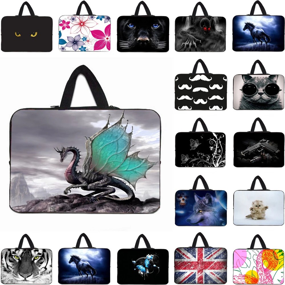 

For Lenovo Legion 5 5P 15.6 Neoprene 10/12/13/14/15/16/17Inch Laptop Sleeve Carry Bag Computer Chromebook Accessories Case Funda