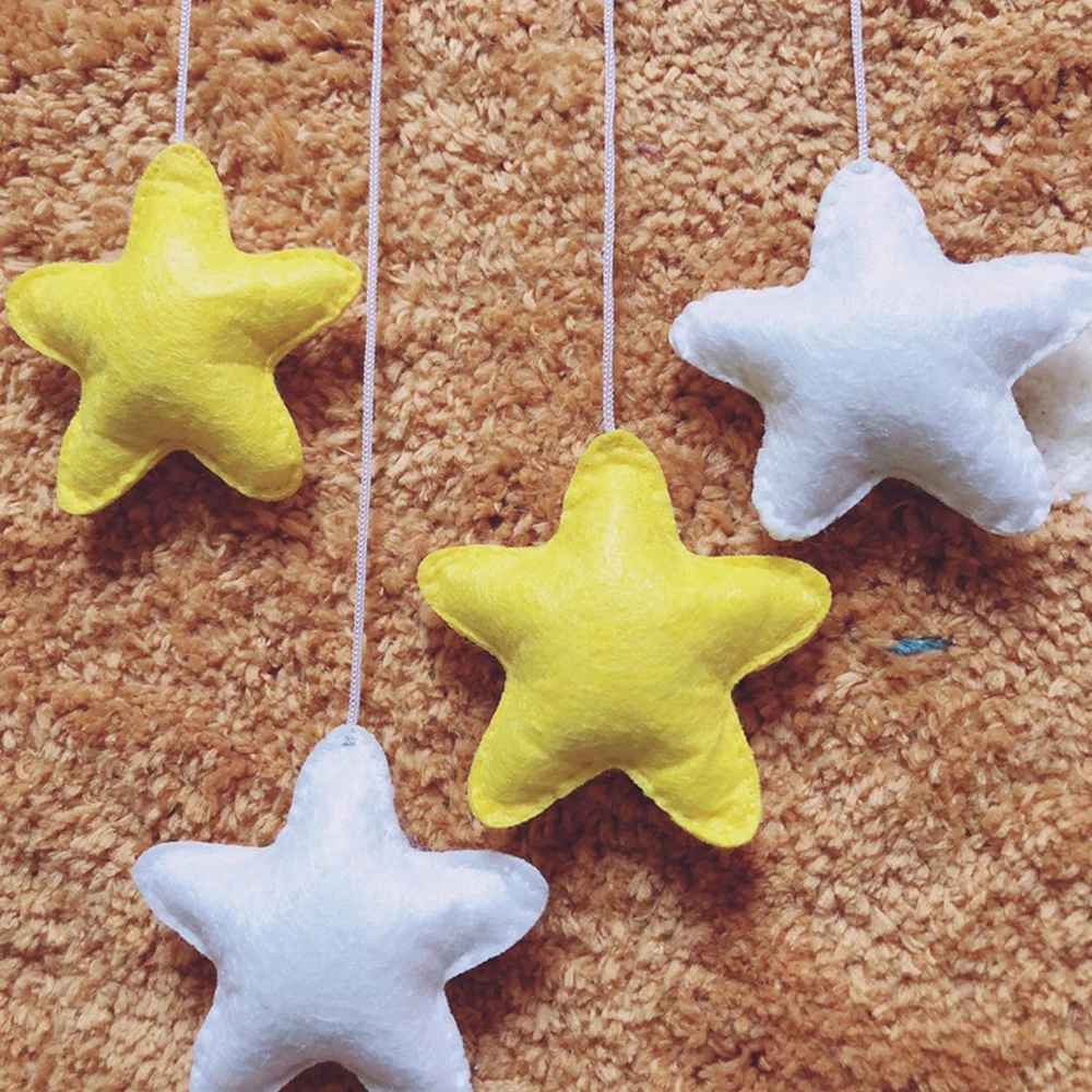 Детские игрушки сделай сам погремушки луна лебедь Колокольчик для кровати мам