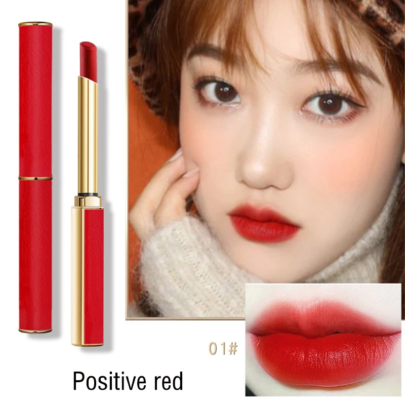 НОВАЯ тонкая губная помада для женщин стойкие матовые бархатные Помады губ