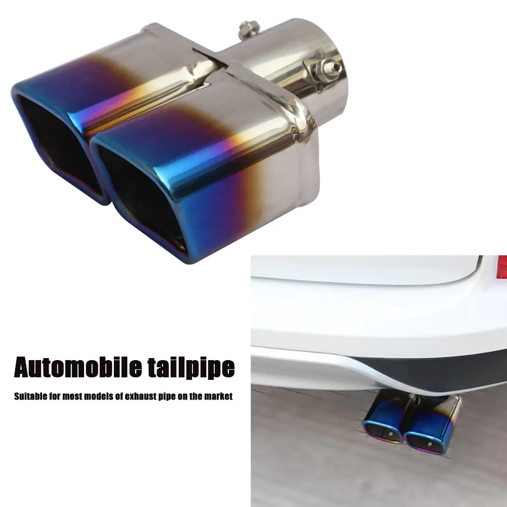 Автомобильный глушитель выхлопной трубы хвостовая труба выпускное сопло конец
