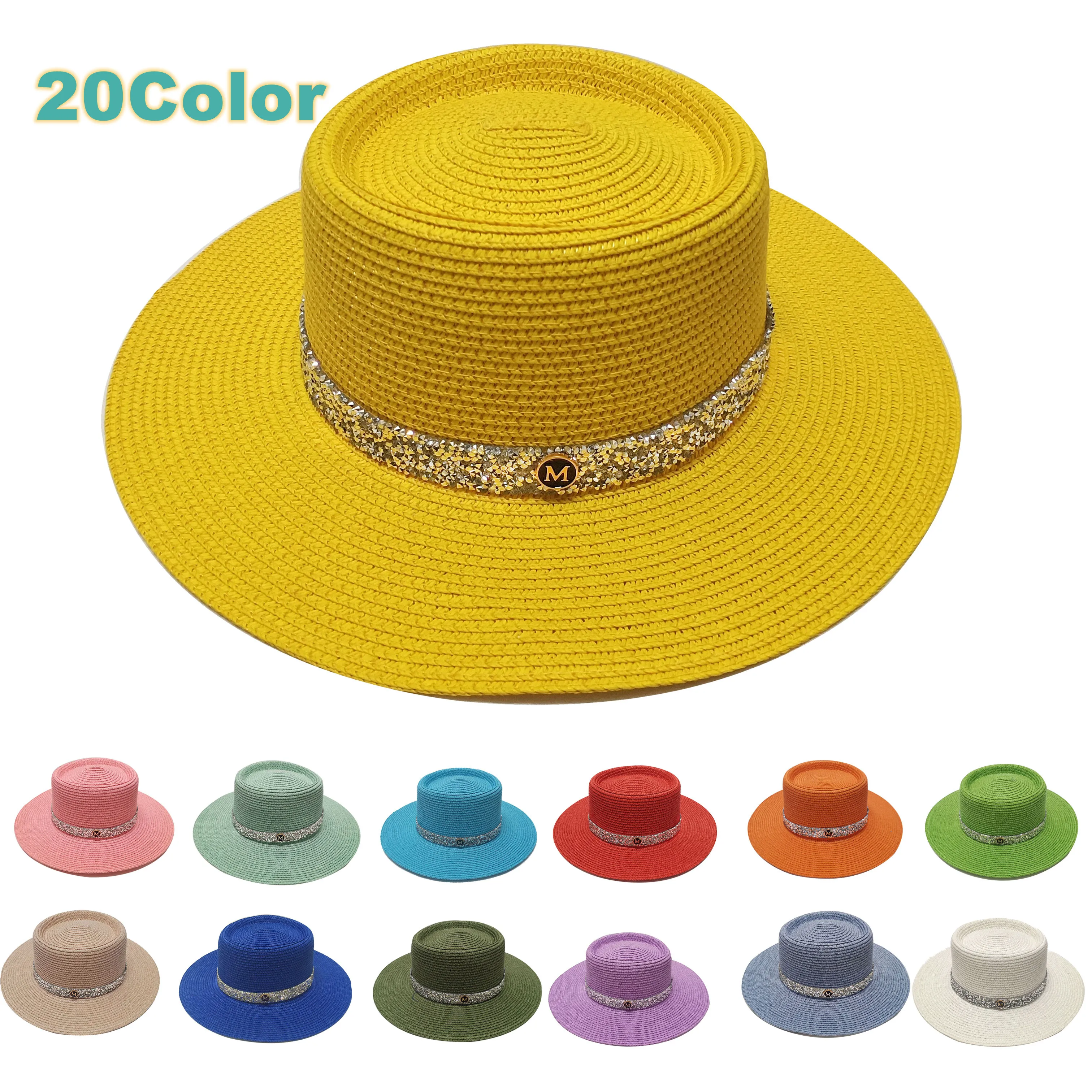 

Соломенная шляпа от солнца с широкими полями для мужчин и женщин