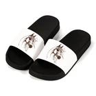 Обувь для женщин 2021 лошадь принт шлепанцы для женщин; Домашние тапочки с персонажами из мультфильмов; Нескользящие Вьетнамки; Летние пляжные сандалии для женщин размера плюс 41