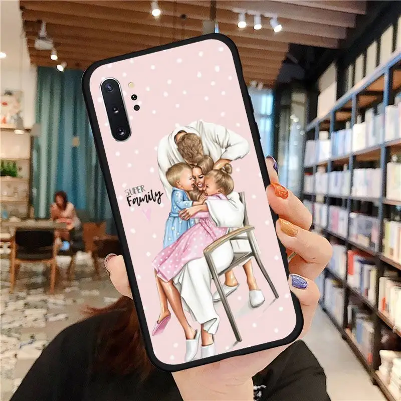 

Queen Mom baby pink Phone Case for samsung galaxy a51 a52 a71 a50 a12 a72 a21s a70 s21 s20 fe s10 note 20 10 ultra plus coque