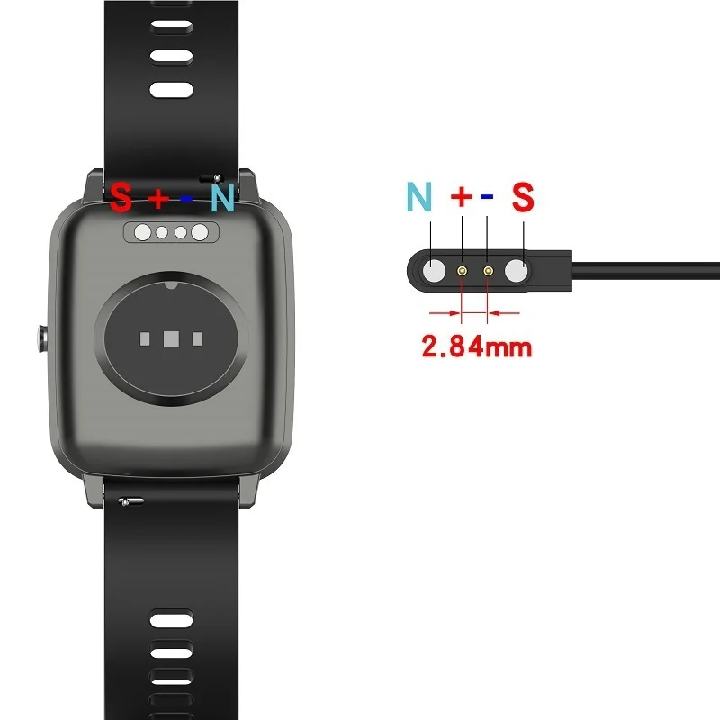 Черно-белый USB для Willful IP68/SW021 ID205U/205S/205L/216/021/SW021/025/01/023/Uwatch 3/ Ufit/ Uwatch GT прочное