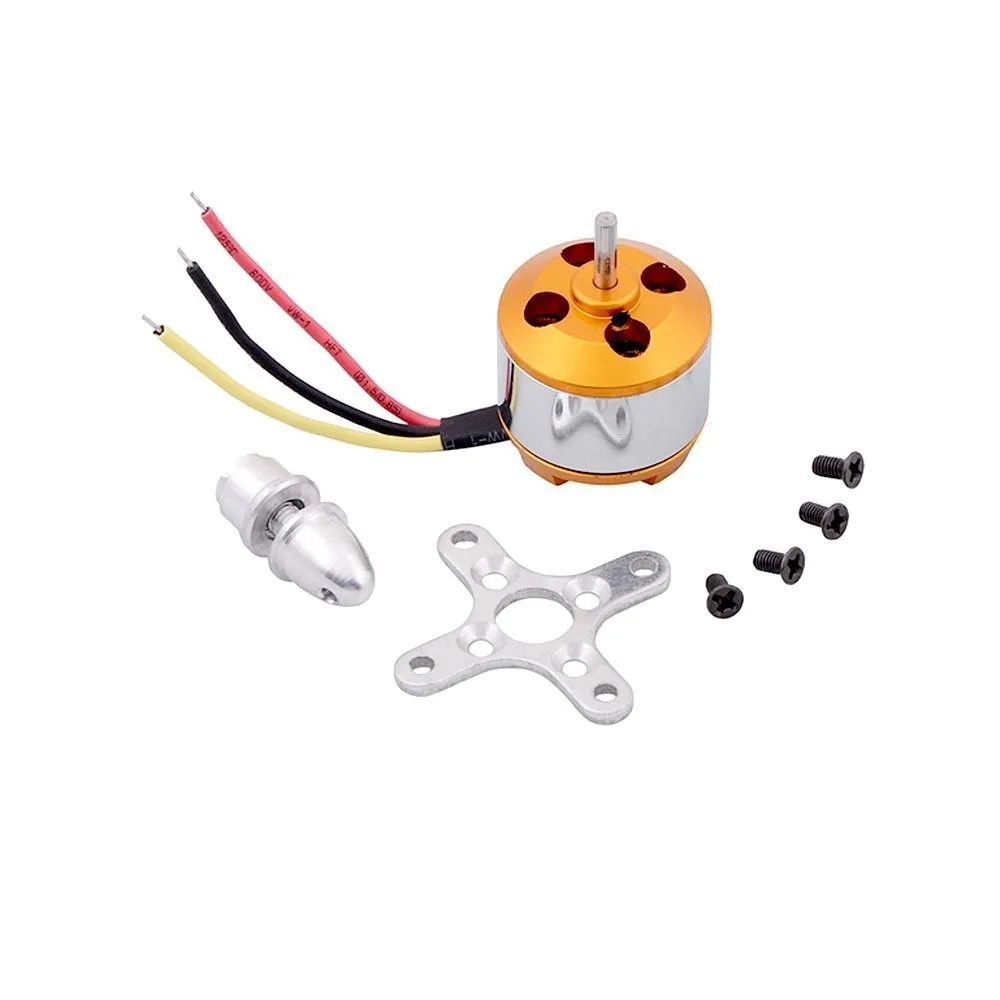 A2212 2212 930kv 1000kv 1400KV 2200KV 2700kv бесщеточный двигатель 30A ESC SG90 Micro Servo Propeller для RC Fixed Wing Plane