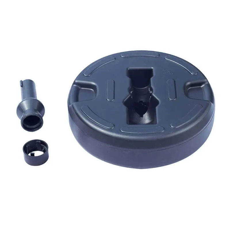 

38cm Round Heavy Duty Patio Umbrella Base Water Sand Fillable Outdoor Yard Garden Beach Sunshade Stand Holder