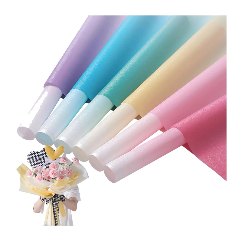 

15 Sheets Flower Wrapping Paper Bouquet Waterproof Gift Packaging Florist Bouquet Supplies